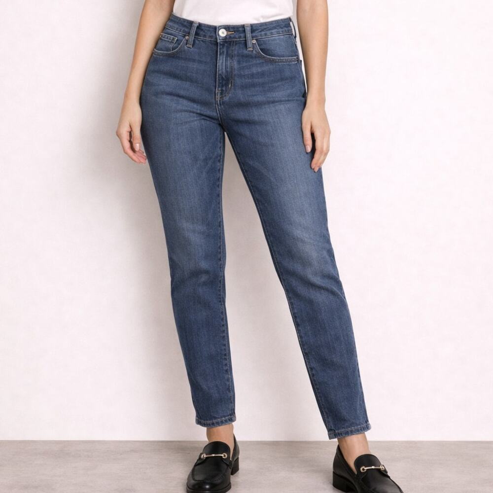Judy Blue Relaxed Ankle‎ Jeans Medium Wash Size 5/27 Stretch Denim